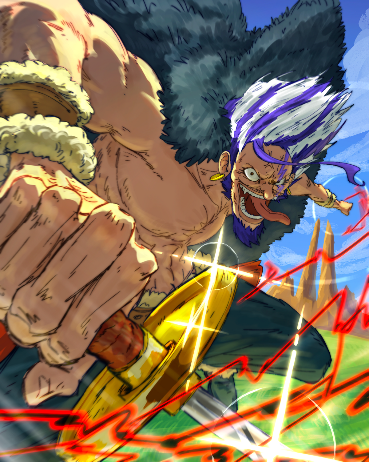 Xebec digital PSD file by Kaiser (One Piece fan art)