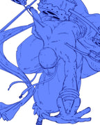 enel proceso de dibujo - lineart