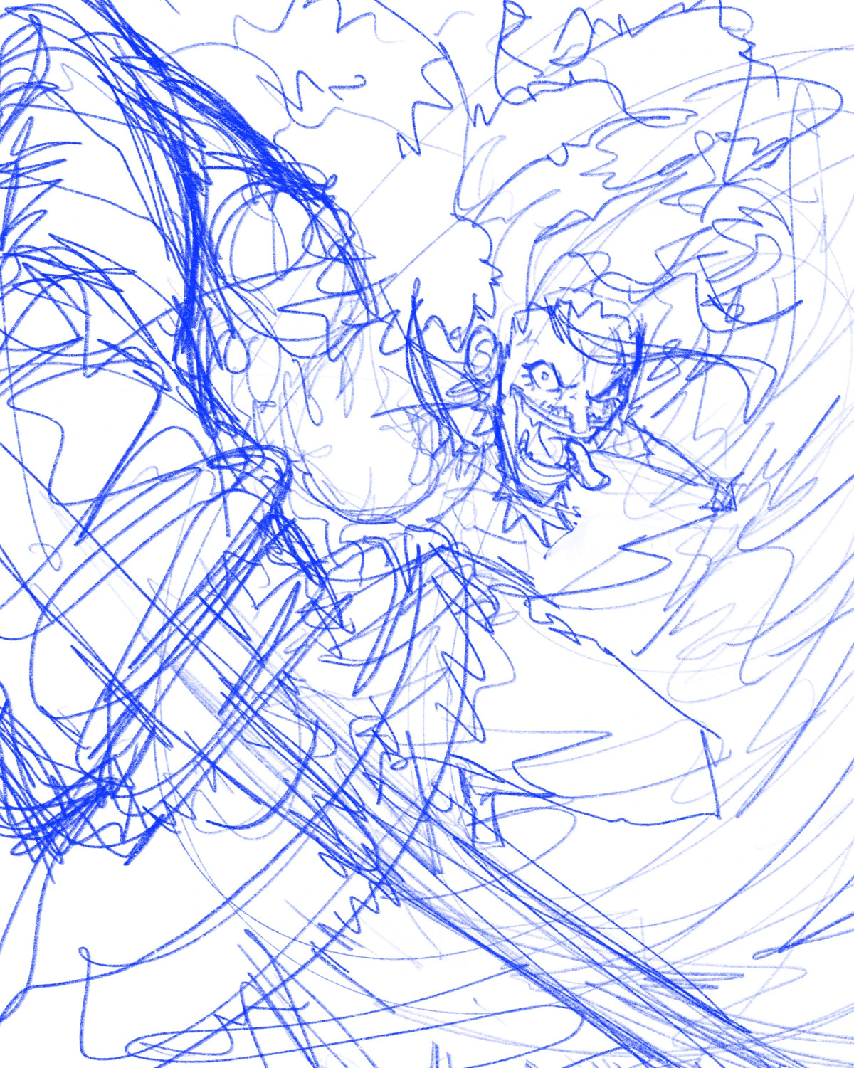xebec proceso de dibujo - boceto