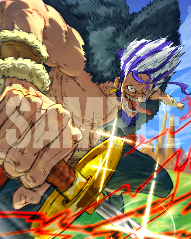 Xebec illustration print by Kaiser (One Piece fan art) — preview